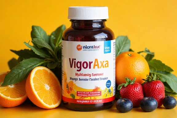 VigorAxa Complejo Multivitamínico para Energía y Vitalidad
