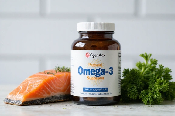 VigorAxa Omega-3 Suplemento para la Salud Cardiovascular